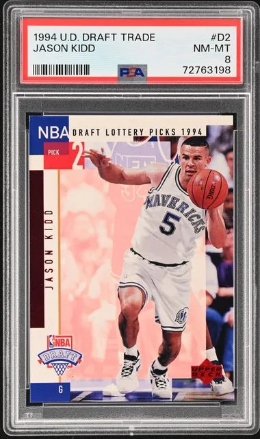 1994-95 Upper Deck Jason Kidd Draft Trade #D2 card image