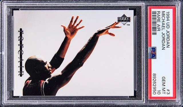1994-95 Upper Deck Michael Jordan Jordan Rare Air #3 card image