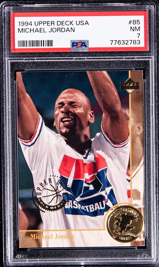 1994-95 Upper Deck Michael Jordan USA #85 card image