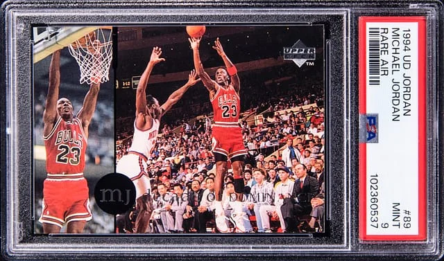 1994-95 Upper Deck Michael Jordan Jordan Rare Air #89 card image