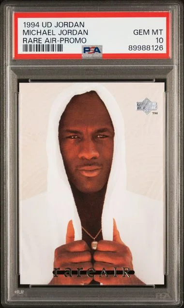 1994-95 Upper Deck MJ Rare Air Promo Michael Jordan #no-number card image