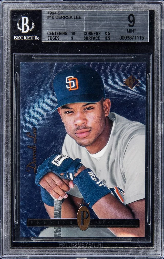 1994-95 Upper Deck SP Derek Lee #10 card image