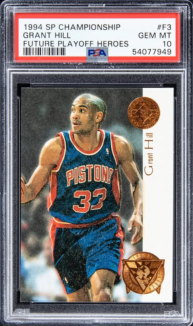 1994-95 Upper Deck SP Grant Hill Championship Future Playoff Heroes #F3 card image