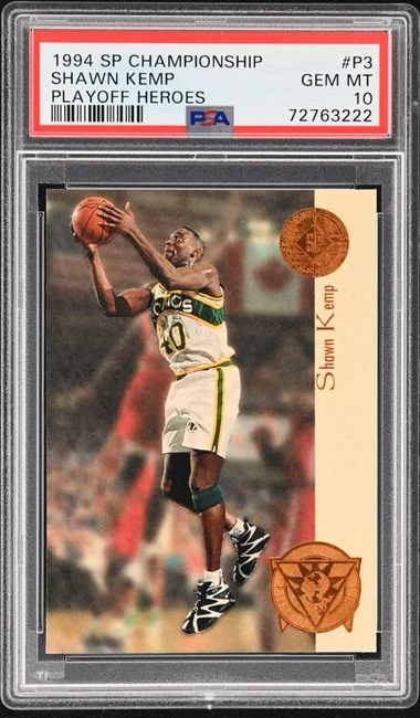 1994-95 Upper Deck SP Shawn Kemp Championship Playoff Heroes #P3 card image