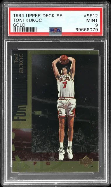 1994-95 Upper Deck Toni Kukoc Special Edition Gold #SE12 card image