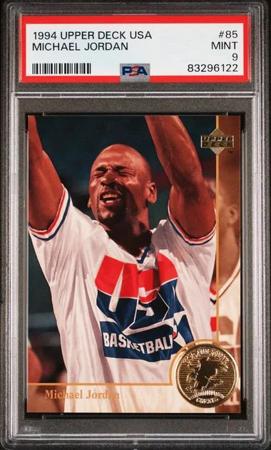 1994-95 Upper Deck USA Basketball Michael Jordan #85 card image