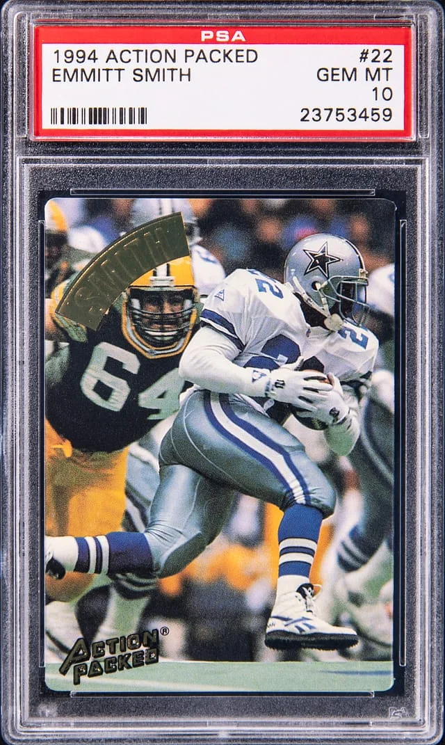 1994 Action Packed Emmitt Smith #22 card image