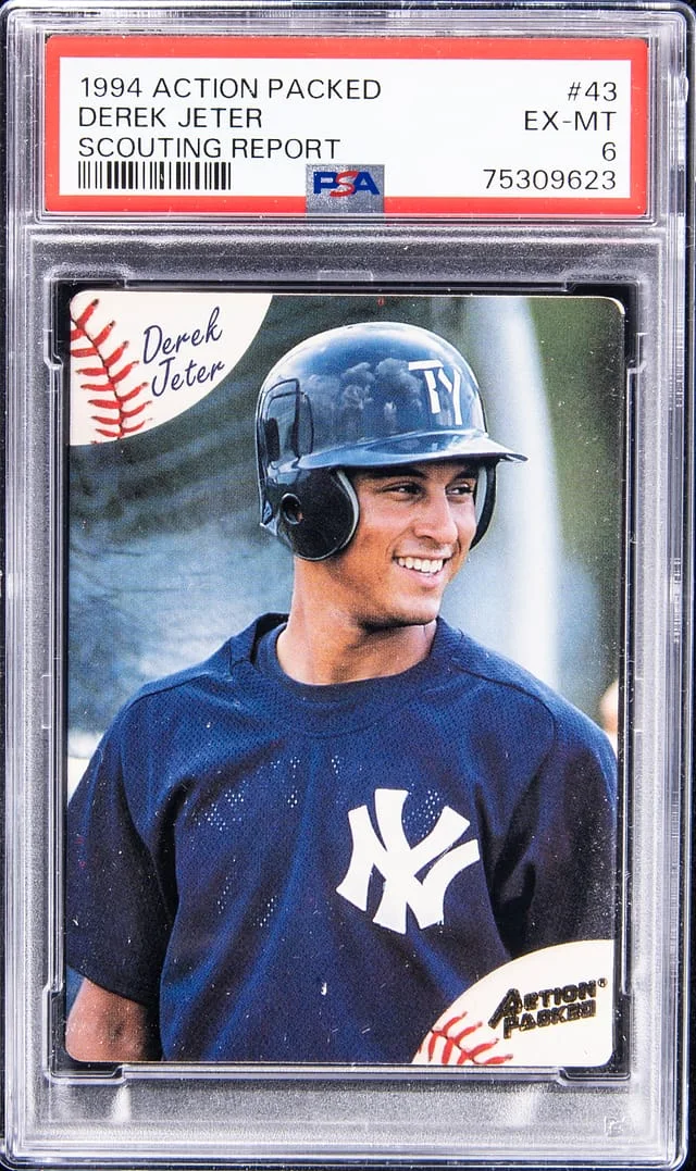 1994 Action Packed Scouting Report Derek Jeter #43 card image