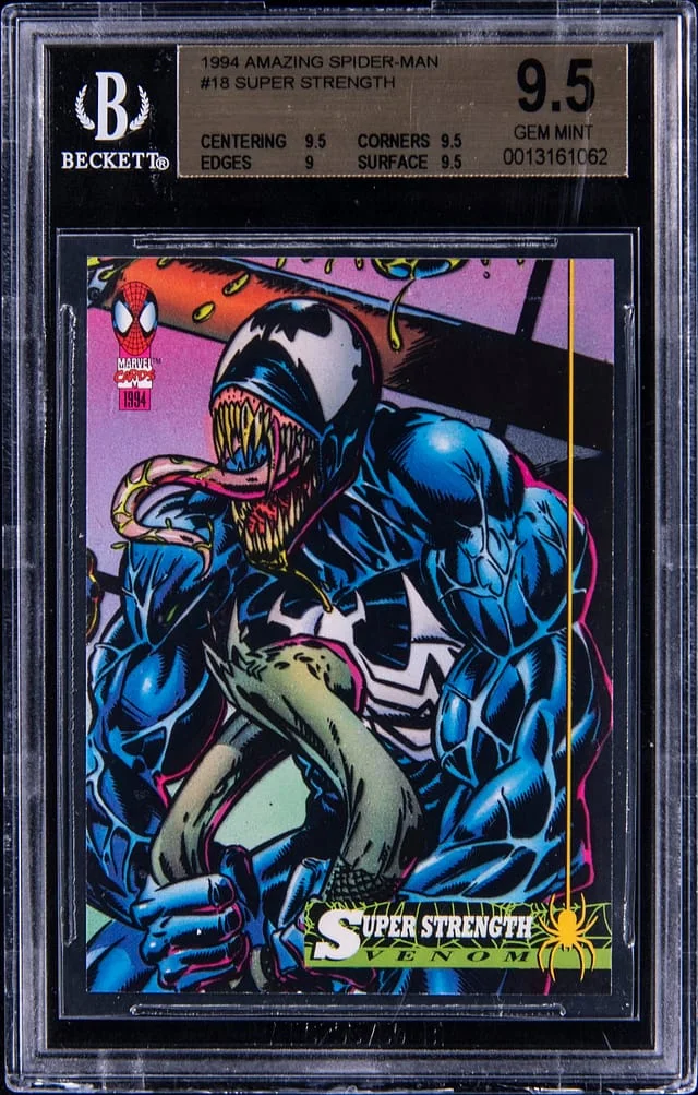 1994 Amazing Spiderman Super Strength #18 card image