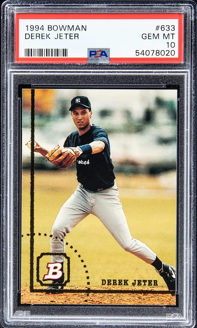 1994 Bowman Derek Jeter #633 card image