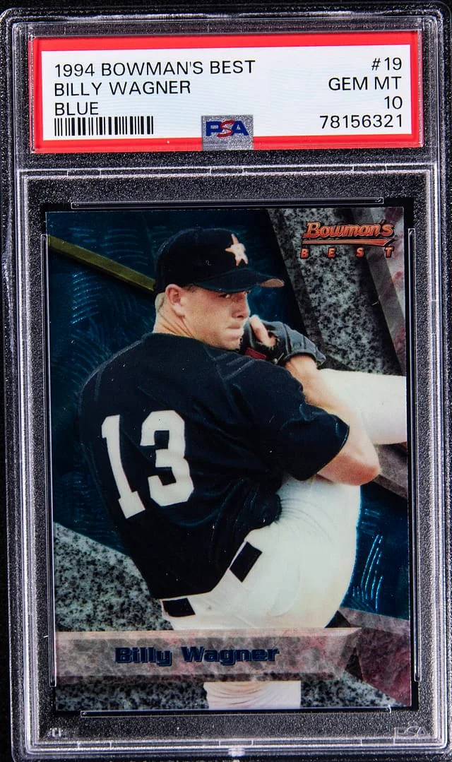 1994 Bowman's Best Billy Wagner Blue #19 card image
