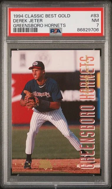 1994 Classic Best Gold Greensboro Hornets Derek Jeter #83 card image