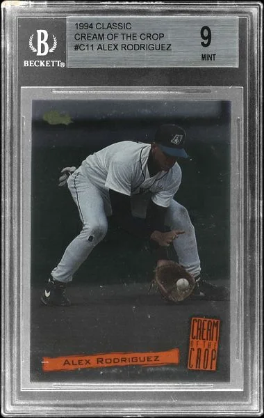 1994 Classic Cream Of The Crop Alex Rodriguez #C11 card image