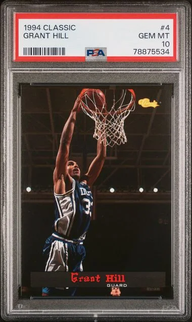 1994 Classic Grant Hill #4 card image