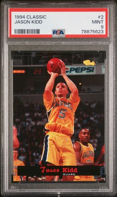 1994 Classic Jason Kidd #2 card image