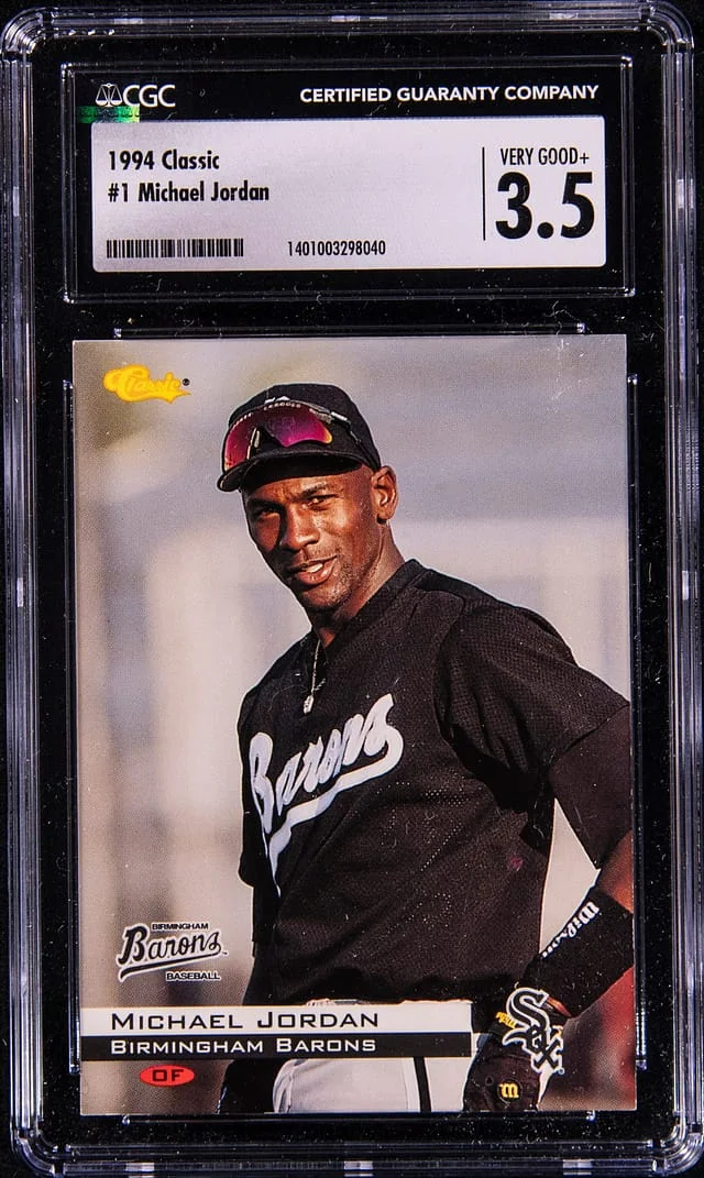 1994 Classic Michael Jordan #1 card image