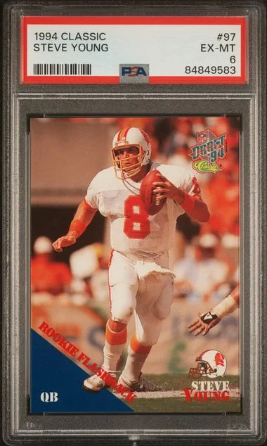1994 Classic Steve Young #97 card image