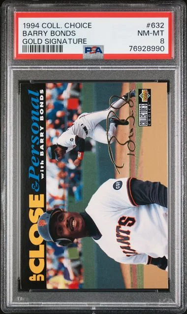 1994 Collector's Choice Barry Bonds #632 card image