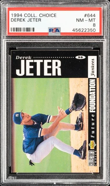 1994 Collector's Choice Derek Jeter #644 card image