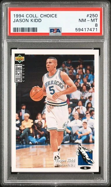 1994 Collector's Choice Jason Kidd #250 card image