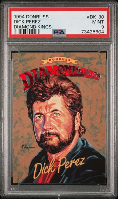 1994 Donruss Diamond Kings Dick Perez #DK-30 card image
