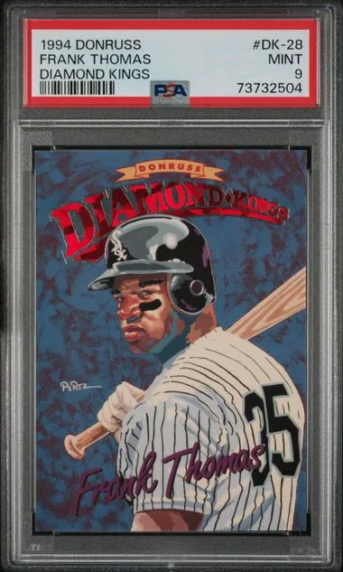 1994 Donruss Diamond Kings Frank Thomas #DK-28 card image