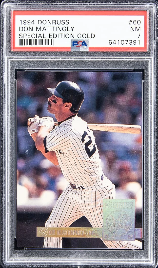 1994 Donruss Don Mattingly Special Edition Gold #60 card image