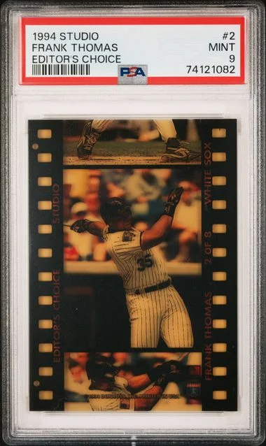 1994 Donruss Frank Thomas Studio Editor's Choice #2 card image