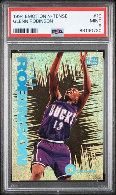 1994 E-Motion Glenn Robinson N-Tense #10 card image