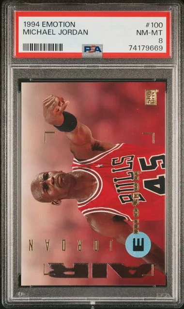 1994 E-Motion Michael Jordan #100 card image