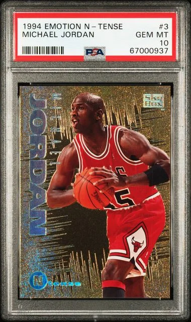 1994 E-Motion Michael Jordan N-Tense #3 card image