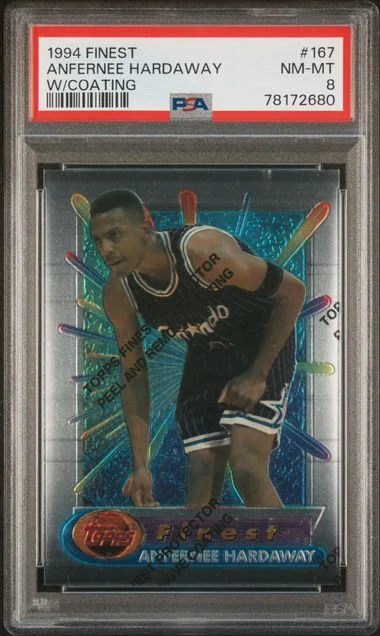 1994 Finest Anfernee Hardaway W/Coating #167 card image