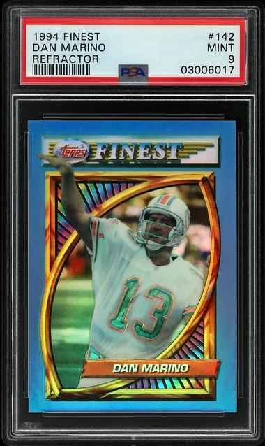 1994 Finest Dan Marino Refractor #142 card image