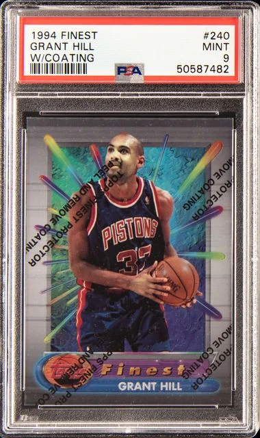 1994 Finest Grant Hill W/Coating #240 card image