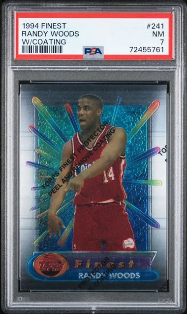 1994 Finest Randy Woods W/Coating #241 card image