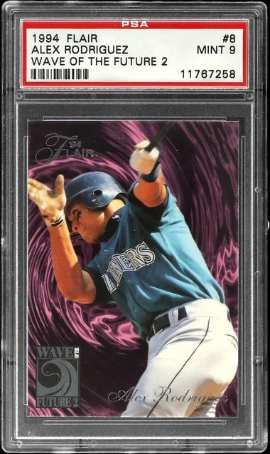 1994 Flair Alex Rodriguez Wave Of The Future 2 #8 card image