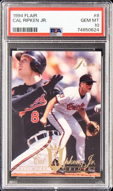 1994 Flair Cal Ripken Jr. #8 card image
