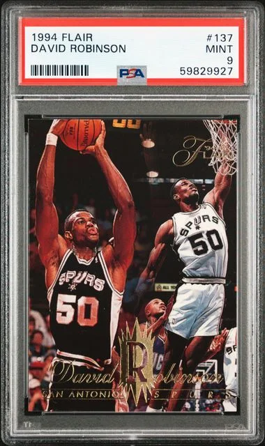 1994 Flair David Robinson #137 card image
