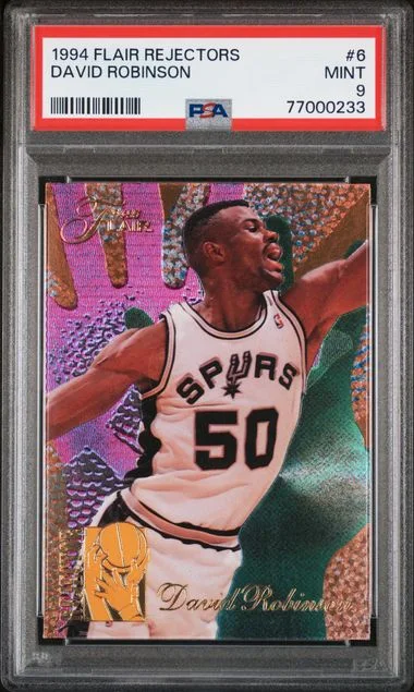 1994 Flair David Robinson Rejectors #6 card image