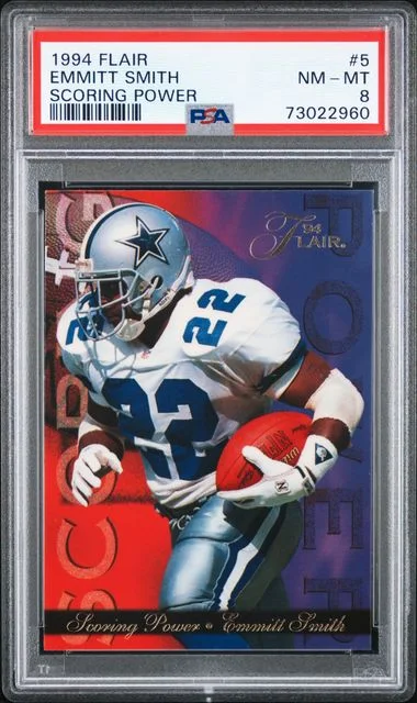 1994 Flair Emmitt Smith Scoring Power #5 card image