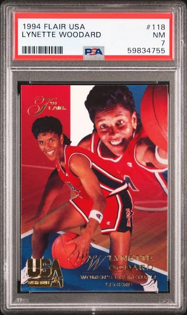 1994 Flair Lynette Woodard USA Basketball #118 card image