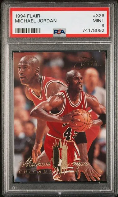 1994 Flair Michael Jordan #326 card image