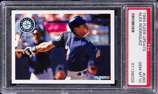 1994 Fleer Alex Rodriguez Update #U86 card image