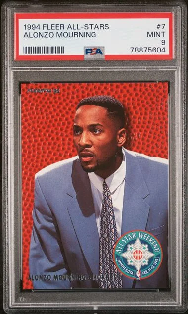 1994 Fleer Alonzo Mourning All-Stars #7 card image