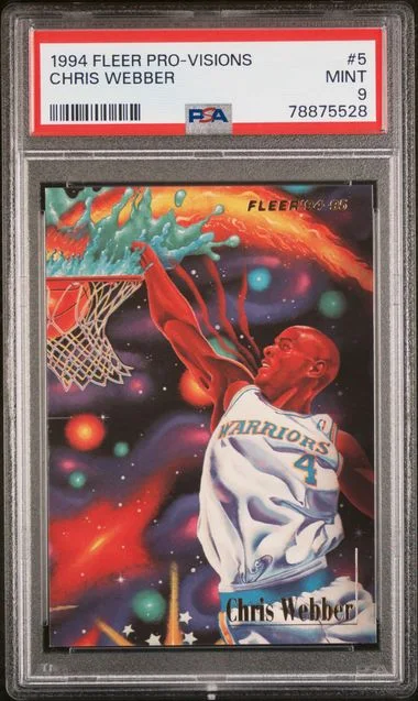 1994 Fleer Chris Webber Pro-Visions #5 card image