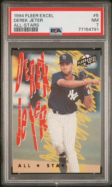 1994 Fleer Derek Jeter Excel All-Stars #5 card image
