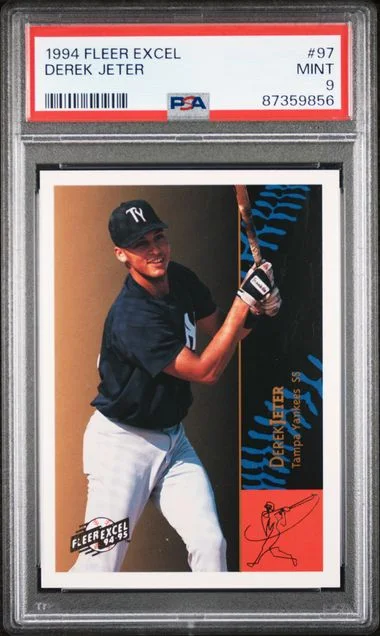 1994 Fleer Derek Jeter Excel #97 card image