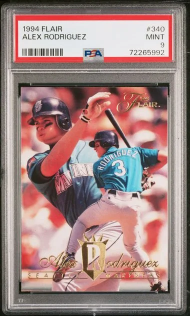 1994 Fleer Flair Alex Rodriguez #340 card image