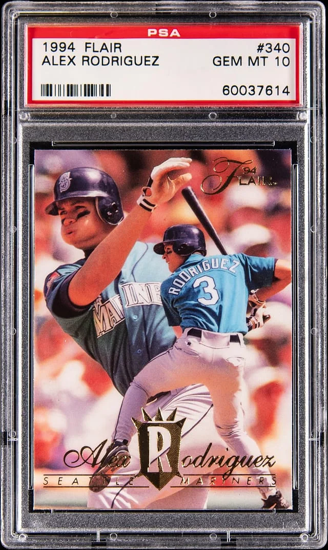 1994 Fleer Flair Showcase Alex Rodriguez #340 card image