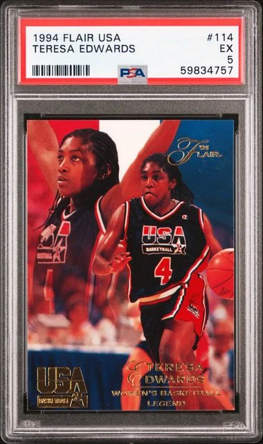 1994 Fleer Flair Teresa Edwards Usa Basketball #114 card image